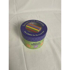 Serenity with Mandala Coloring Set